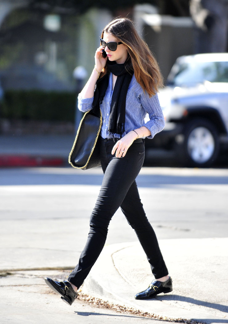 Street Style Celebrities: Anne Hathaway