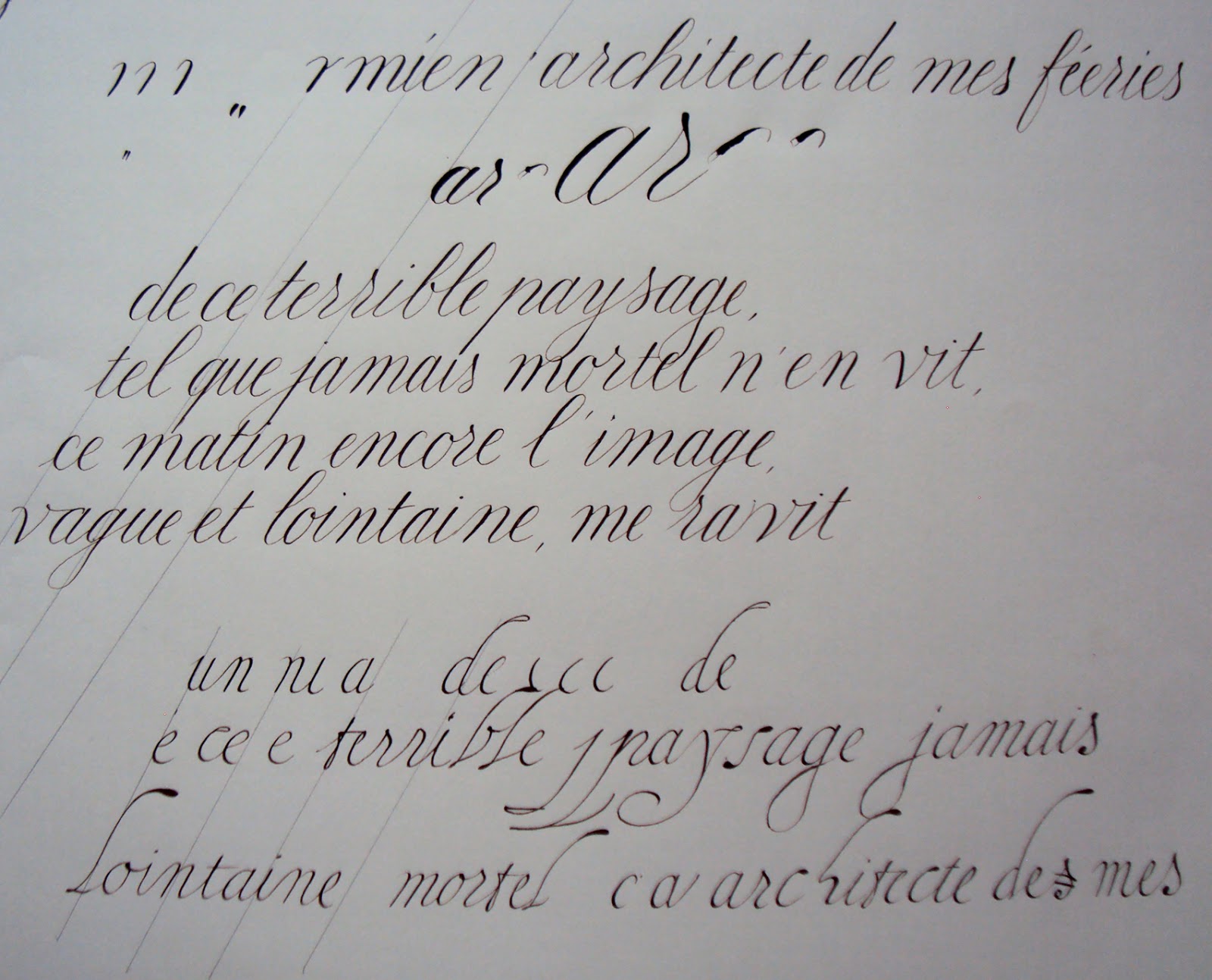 19 Belle Ecriture Italique