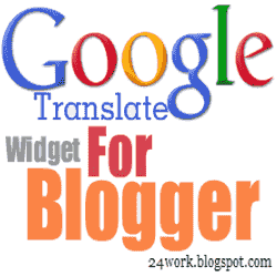 Google Translate Widget for Blogger