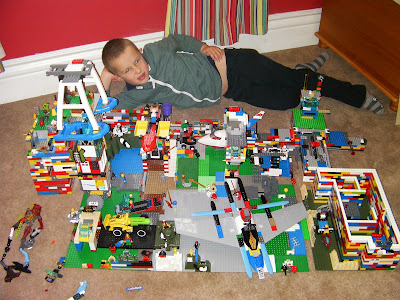 lego collection and owner