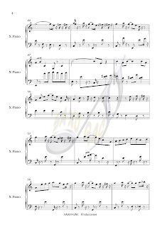 4 Partitura de El Golpe para piano