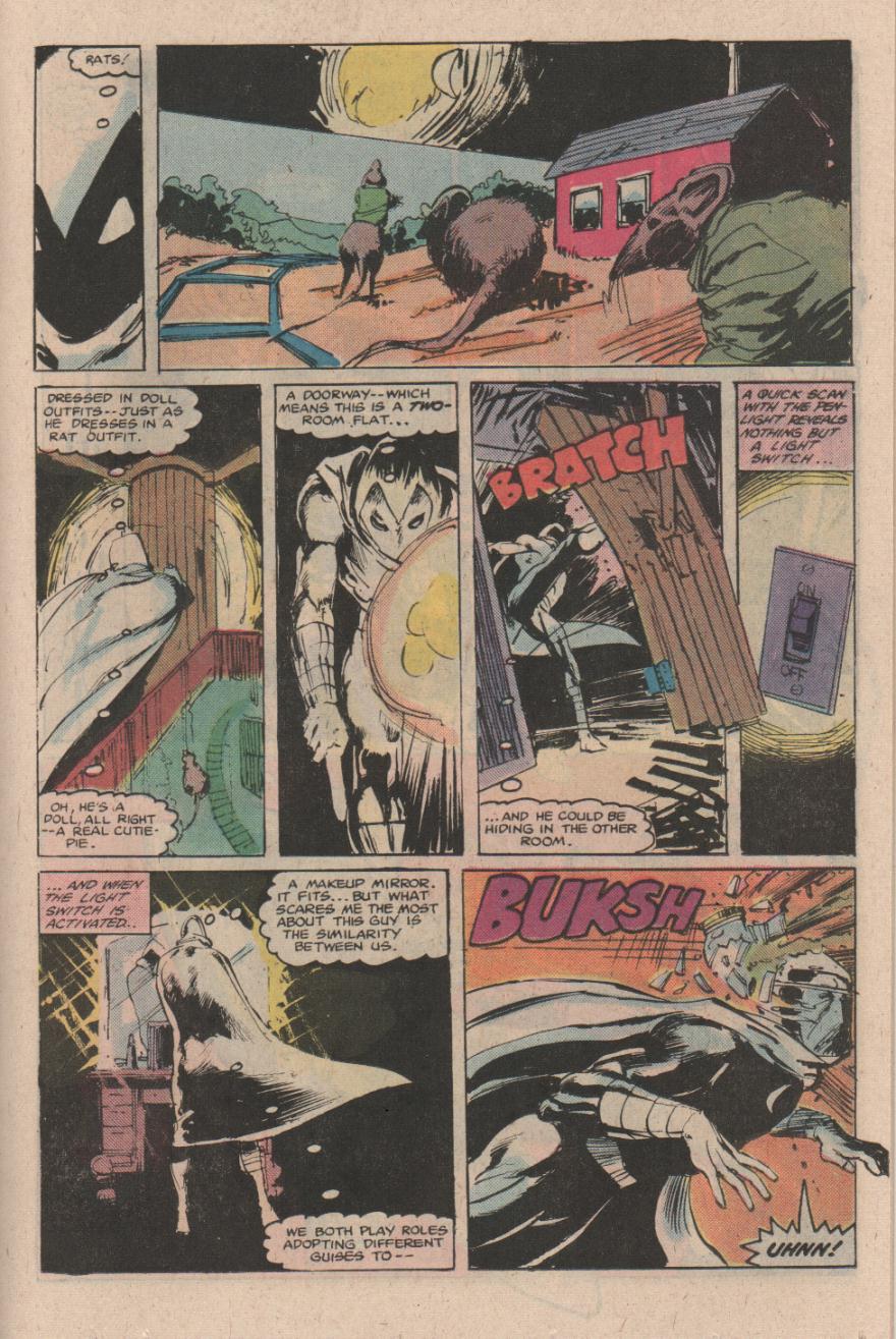 Read online Moon Knight (1980) comic -  Issue #15 - 22