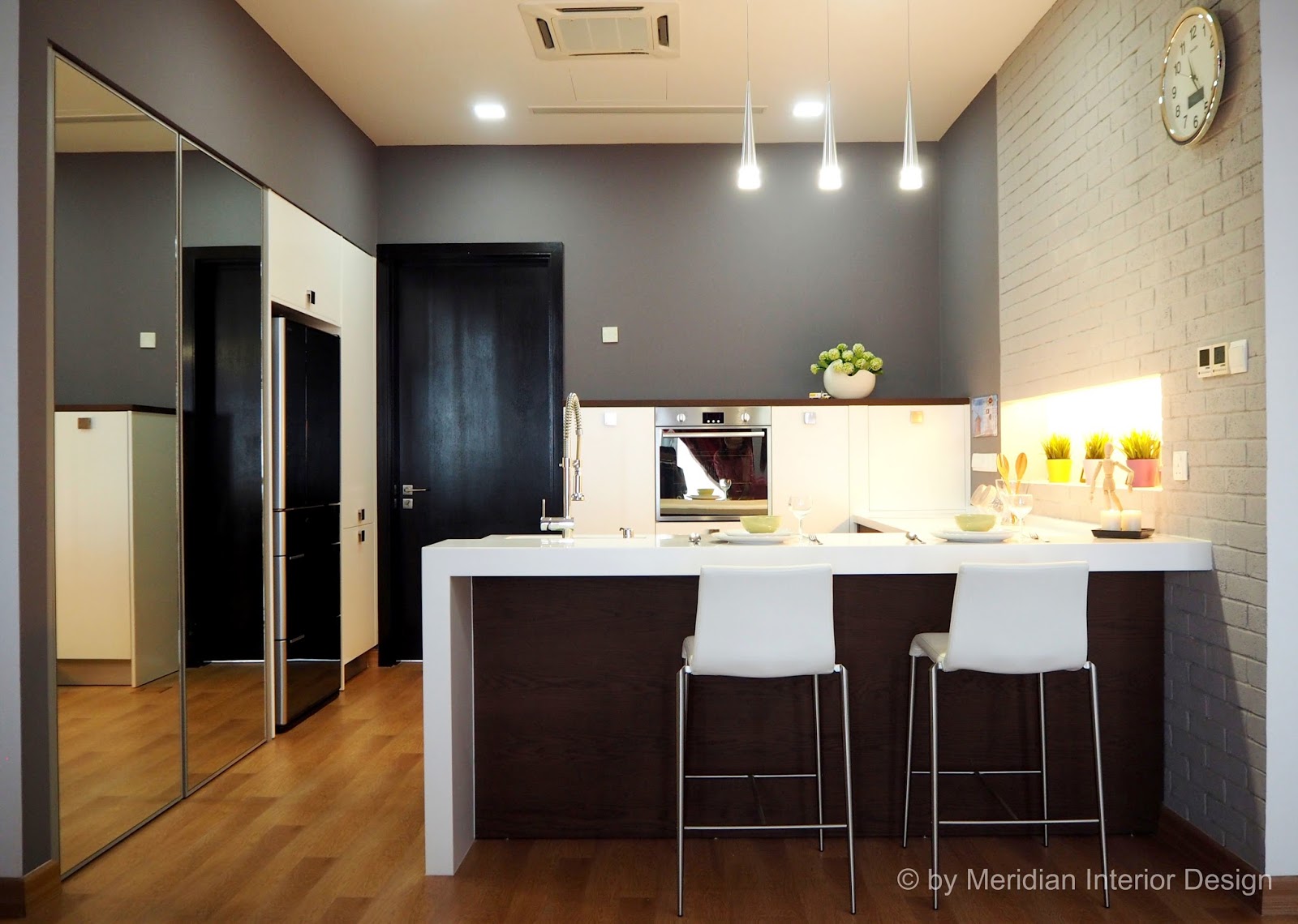 interior design for small kitchen in malaysia