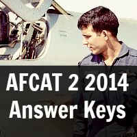 AFCAT 2 2014  Answer Keys 