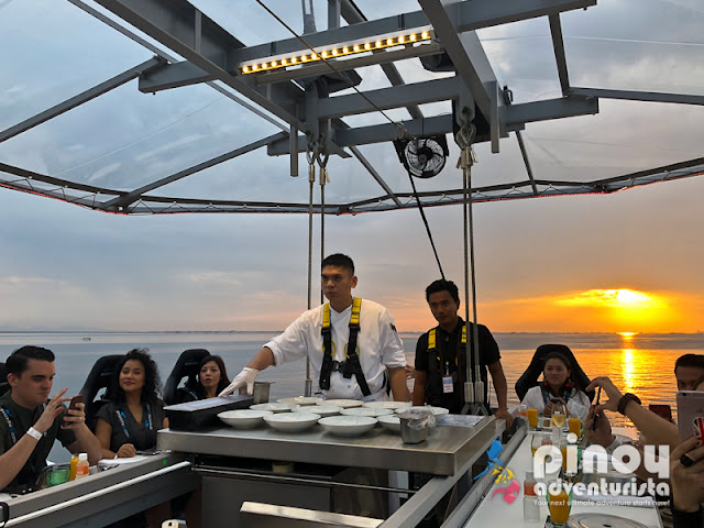 Dinner in the Sky Philippines Review Cost Food Photos Rates Online Booking