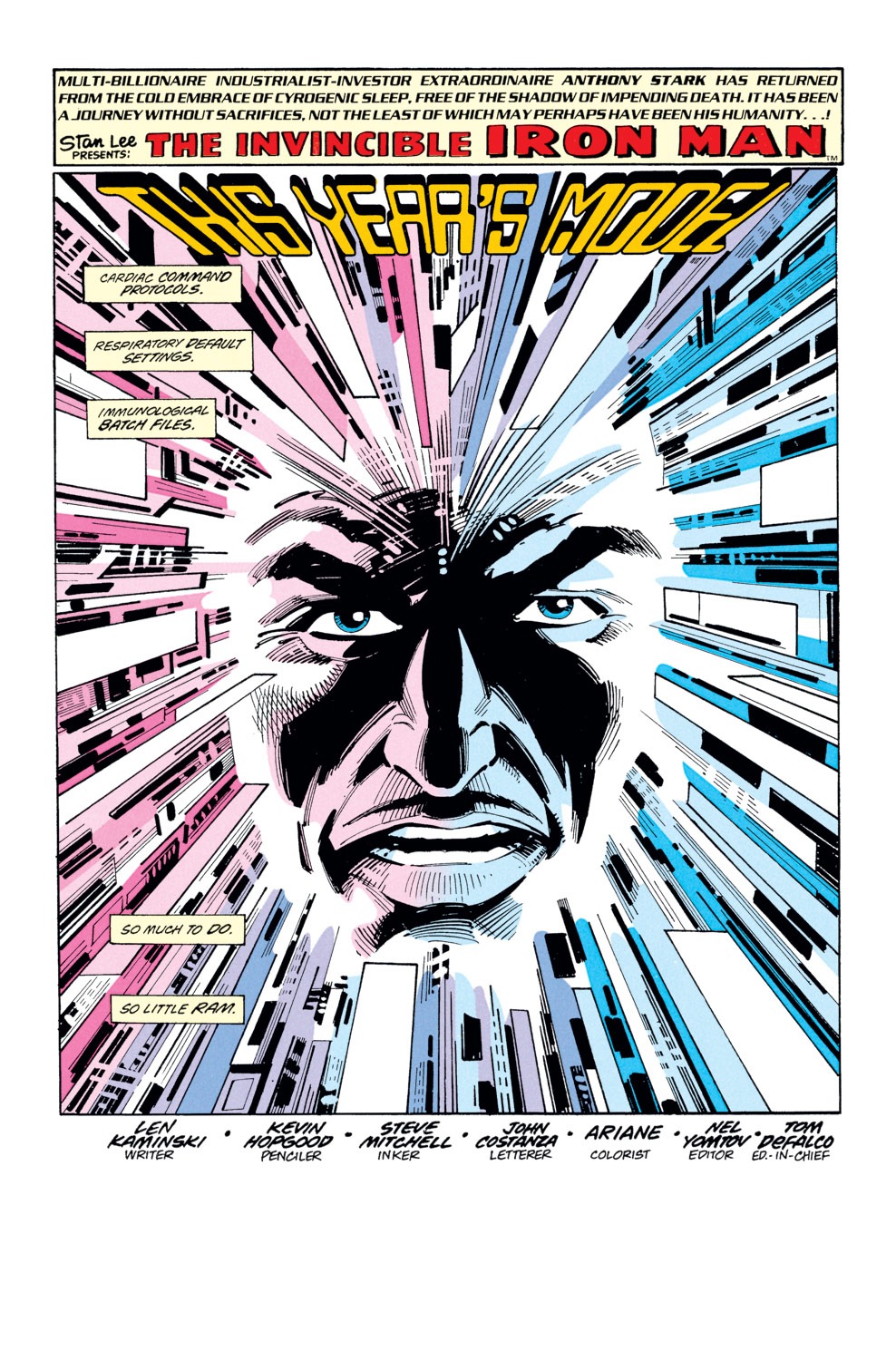 Read online Iron Man (1968) comic -  Issue #290 - 2