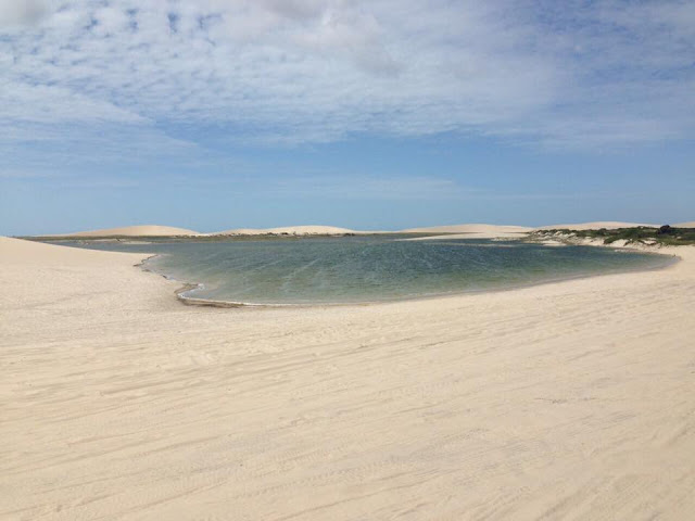 Diário de Viagem-Lagoa Paraíso em Jericoacoara