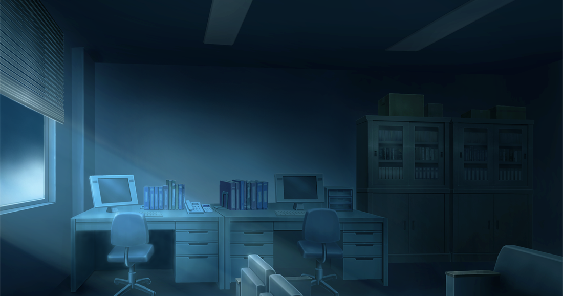 Anime Landscape: Office (Anime Background)