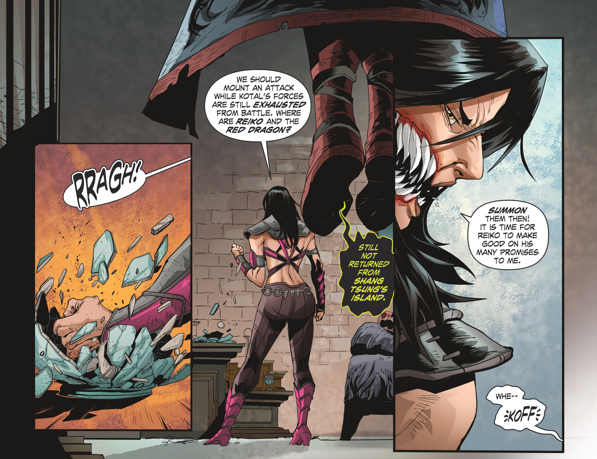 Read online Mortal Kombat X [I] comic -  Issue #21 - 6