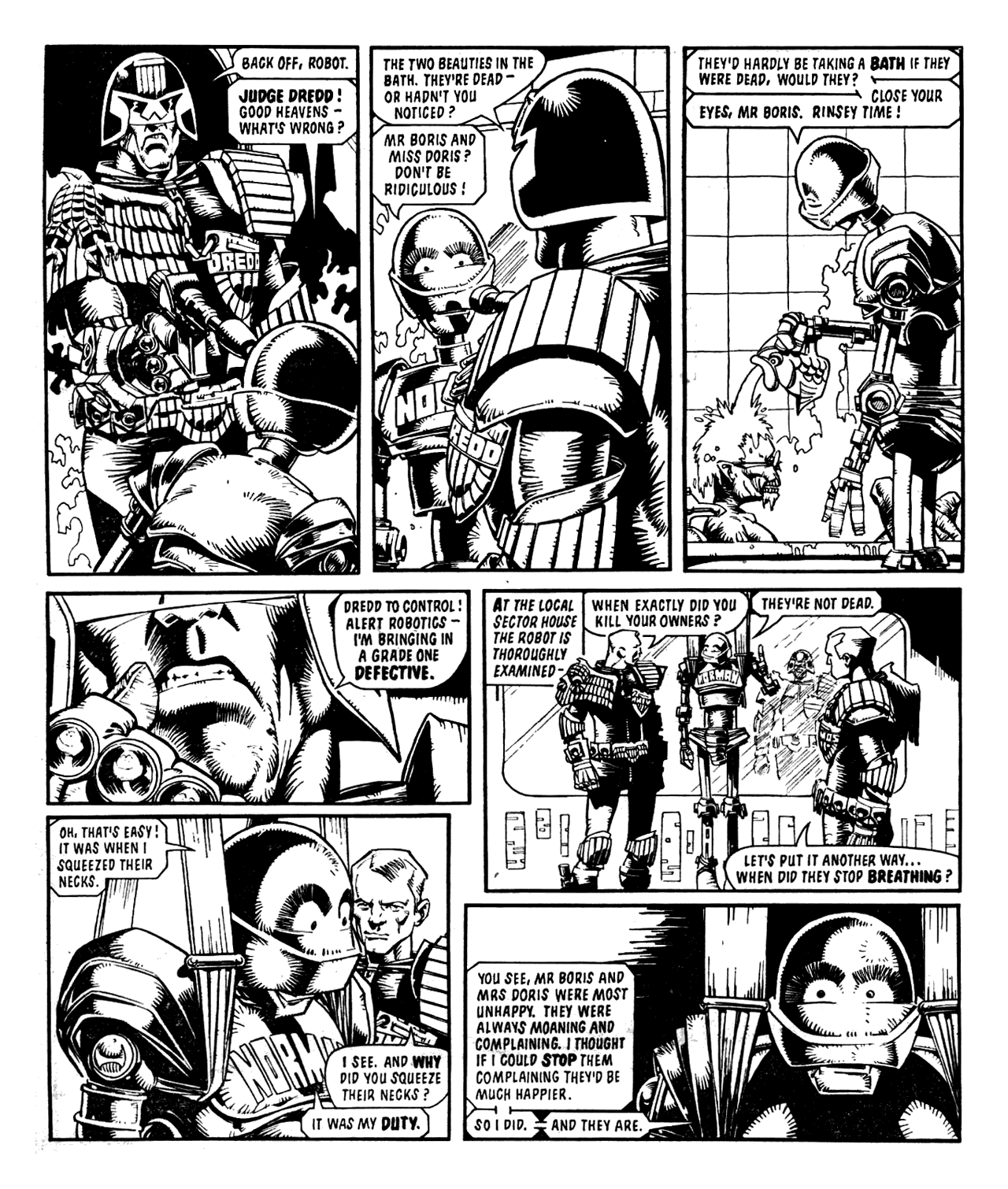 Read online Judge Dredd: The Complete Case Files comic -  Issue # TPB 9 (Part 1) - 202