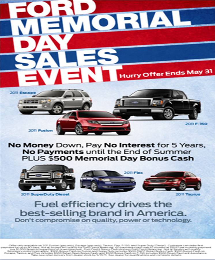 Murphy Ford Blog Ford Memorial Day Sales Event