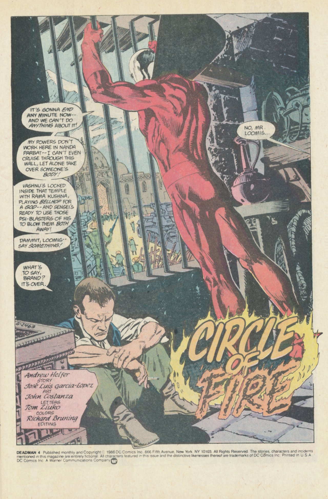Read online Deadman (1986) comic -  Issue #4 - 3