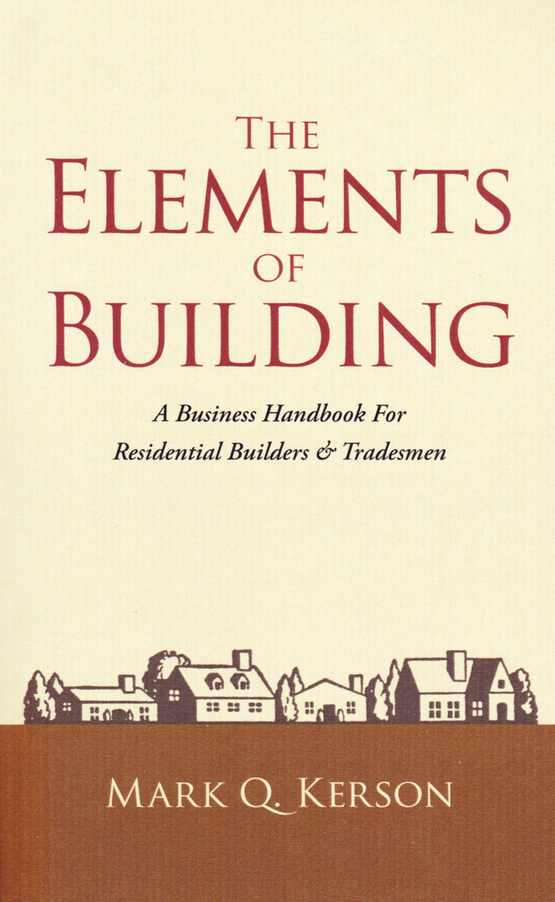 The Elements of Building