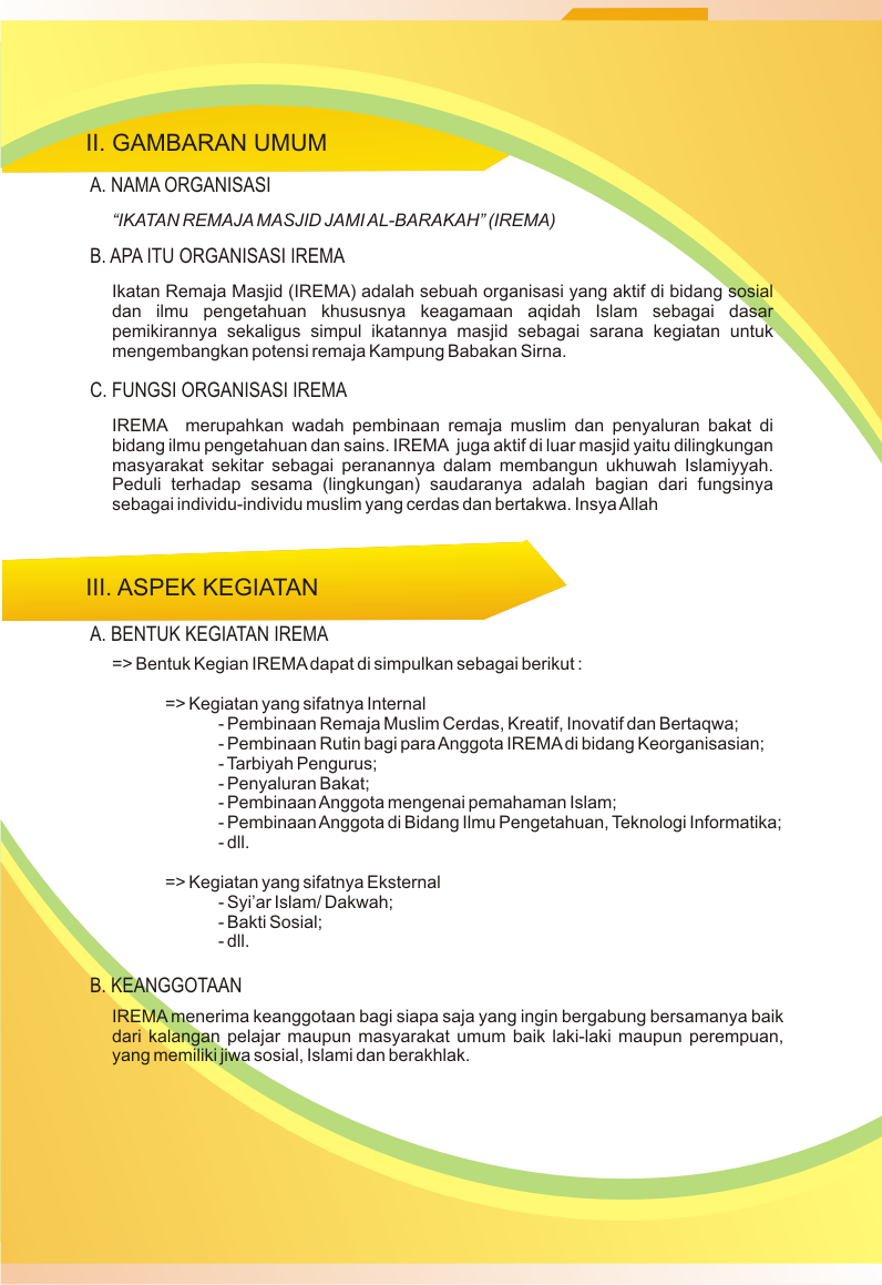 Contoh Proposal Pendirian Organisasi Baru Pdf Berbagi Contoh Proposal