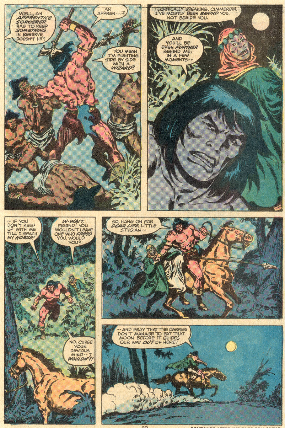 Read online Conan the Barbarian (1970) comic -  Issue #108 - 16