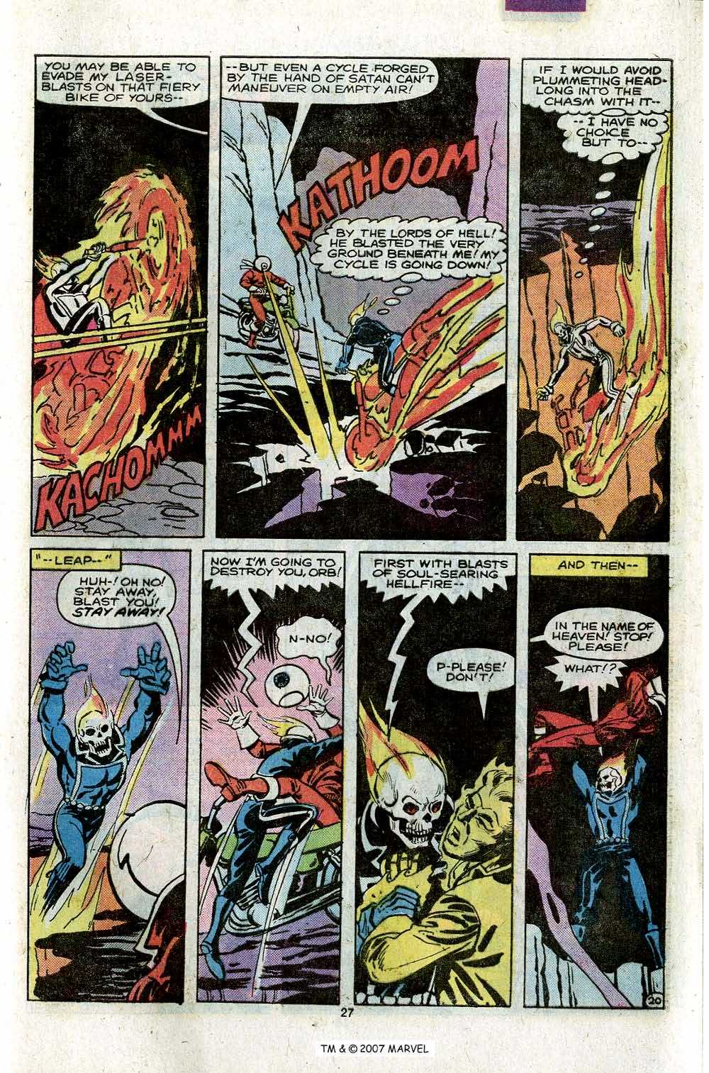 Read online Ghost Rider (1973) comic -  Issue #54 - 29