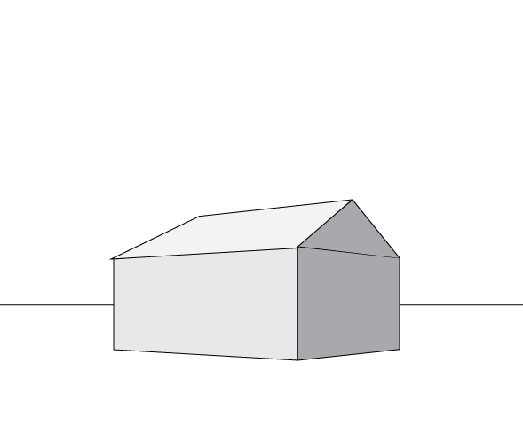 Paint Draw Paint, with Ross Bowns Drawing Basics How to draw a roof in perspective