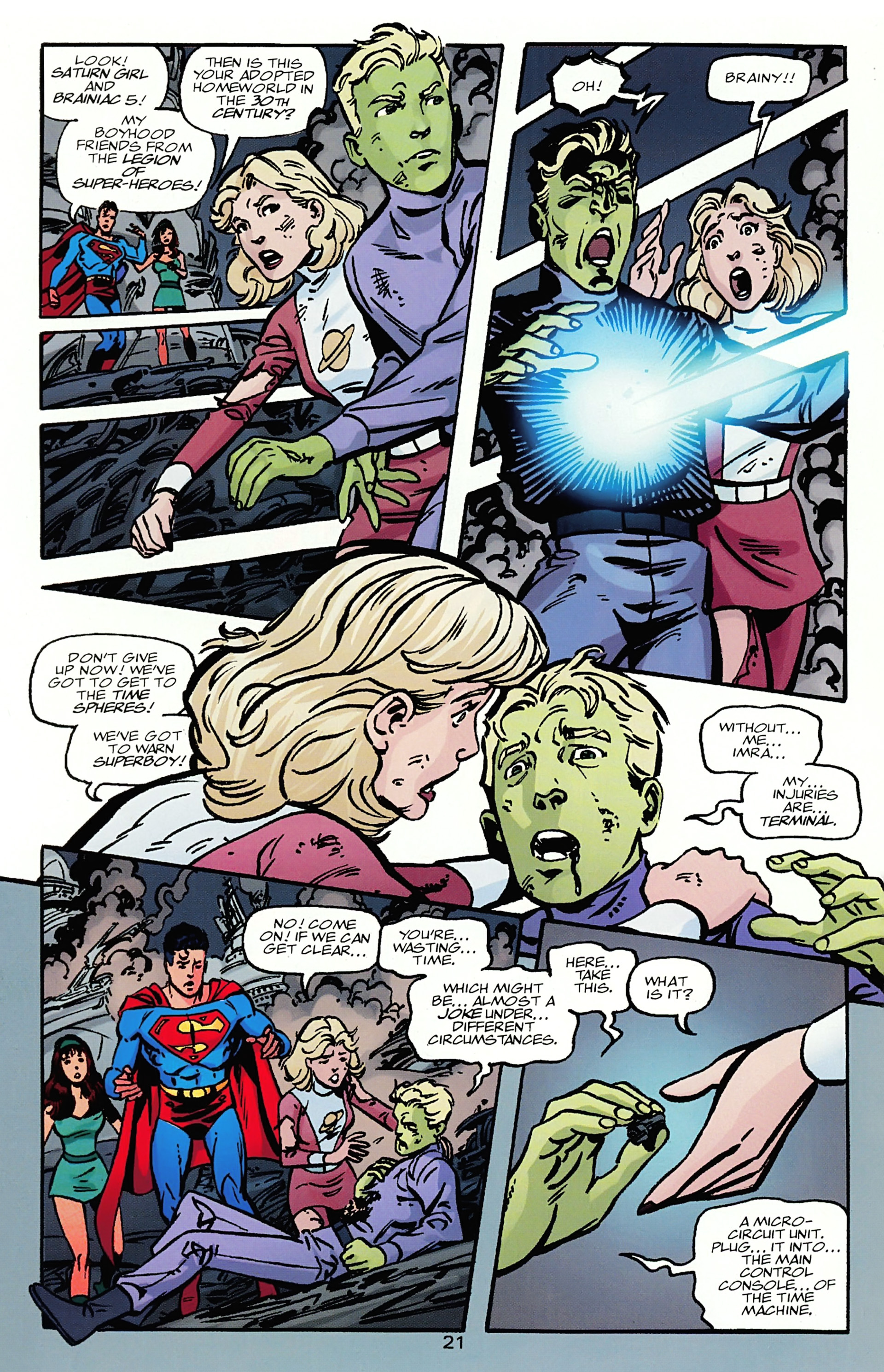 Read online Superman & Batman: Generations III comic -  Issue #4 - 22