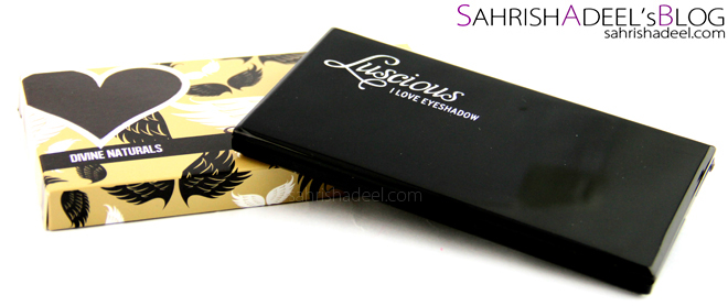 I love Eye Shadow Palette in Divine Naturals by Luscious Cosmetics - Review & Swatches