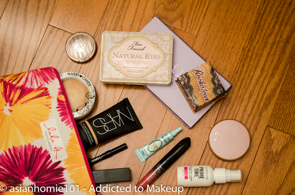 asianhomie101 Addicted to Makeup Travel Makeup Bag to Canada