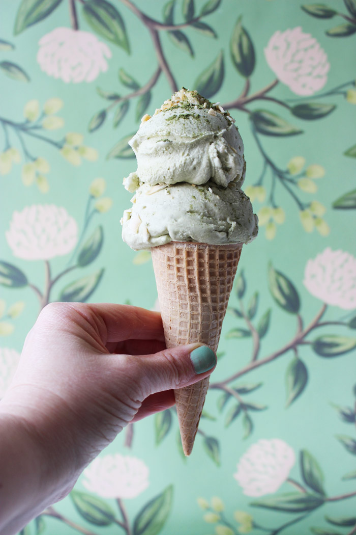 Ice Cream Bar Matcha Toasted Coconut Latte Ice Cream Poppytalk