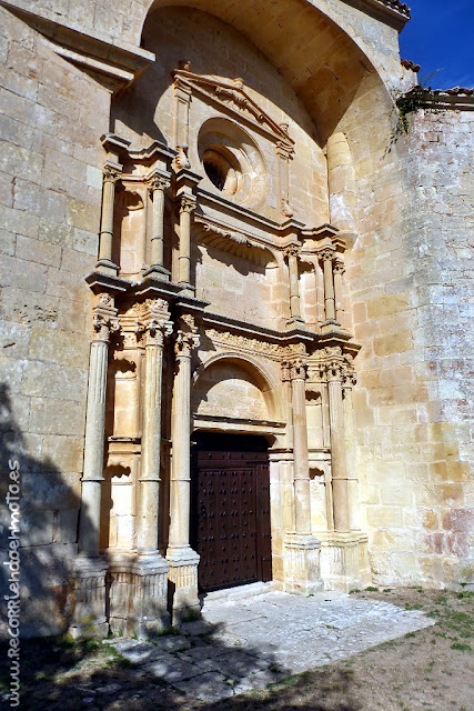 Portada s. XVII Iglesia de Sedano
