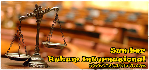 Sumber Hukum Internasional Materil Formal