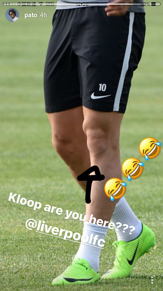 Alexandre Pato hilariously thinks his knee looks like Jürgen Klopp's ...