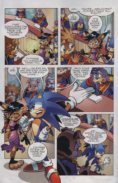 Read online Sonic The Hedgehog comic -  Issue #215 - 3