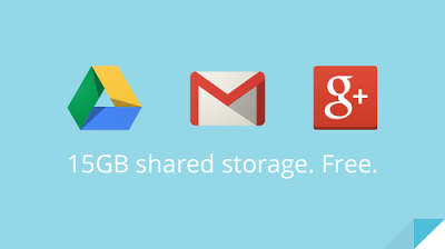 Google has decided to unify the storage space and the spread between the three services Drive, Gmail and Google+ Photos. Now, each user is entitled to 15 Go free to share between the three services