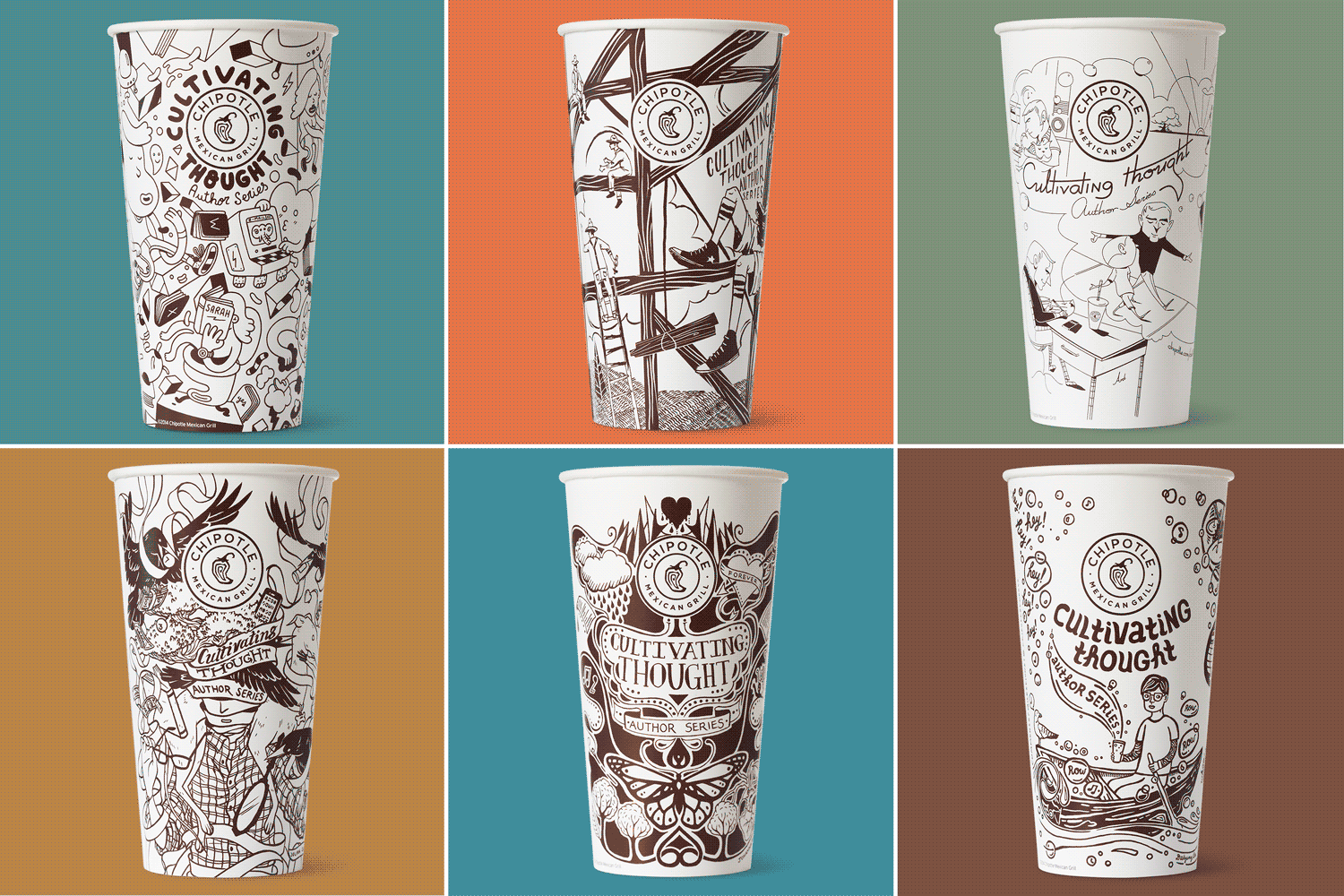 Bound Chipotle Covers Its Paper Cups, Bags with Prose