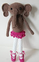 PATRON GRATIS ELEFANTA AMIGURUMI 291 PATRON GRATIS ELEFANTA AMIGURUMI 291