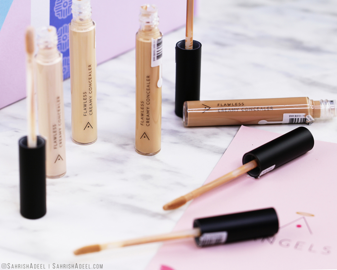 Flawless Creamy Concealer by Althea Korea - Review & Swatches [All Shades]