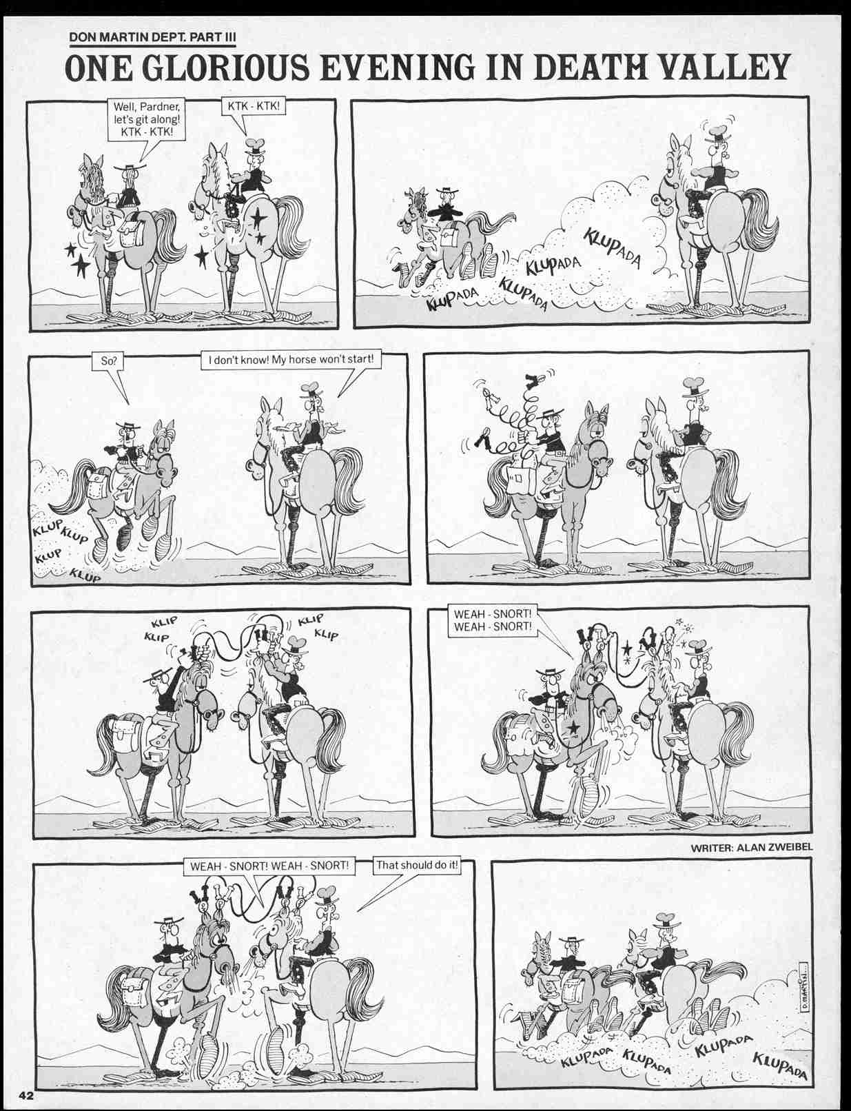 Read online MAD comic -  Issue #257 - 44