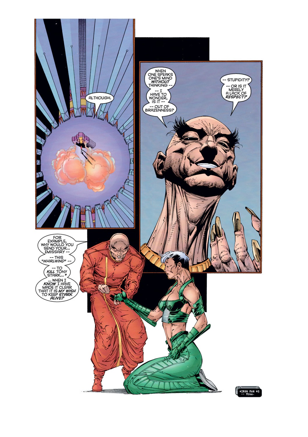 Read online Iron Man (1996) comic -  Issue #7 - 5