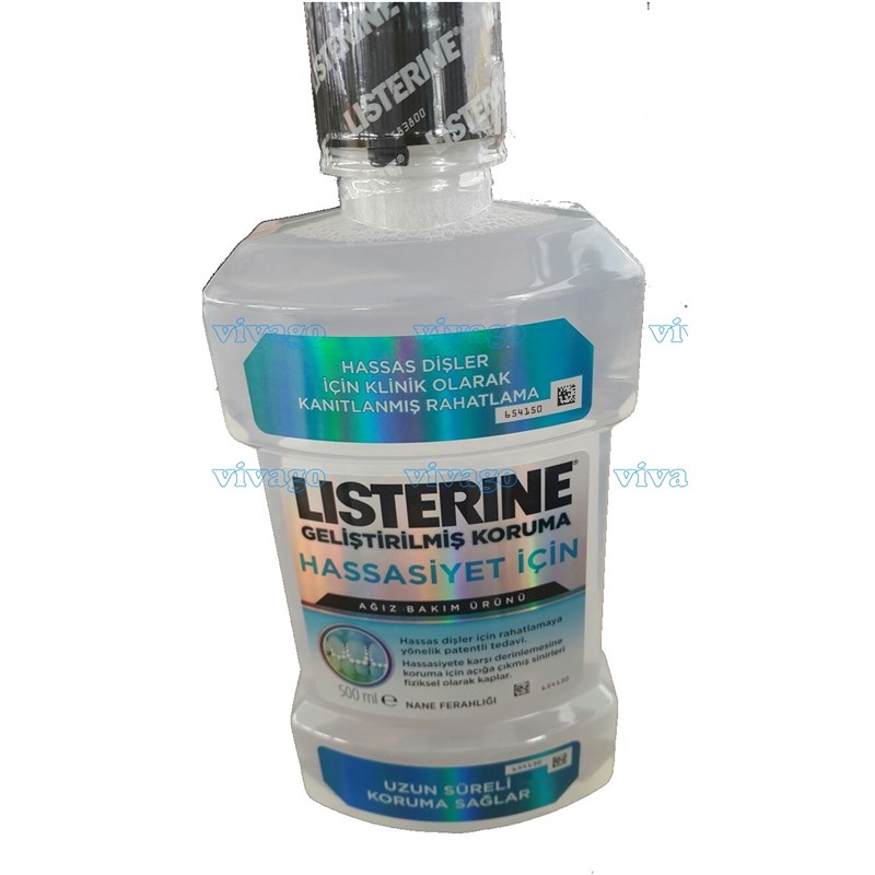 Listerine Hassasiyet İçin Geliştirilmiş Koruma