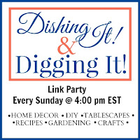 Link Party for Bloggers with home decor, recipes, gardening, tablescapes or craft blog posts/