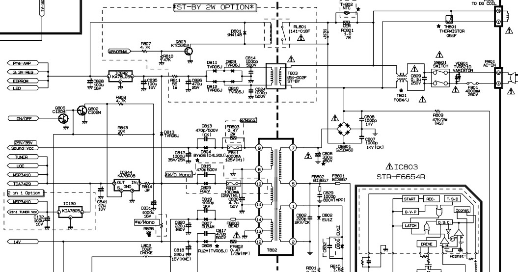 Принципиальная схема телевизора lg модель ct 21q92kex