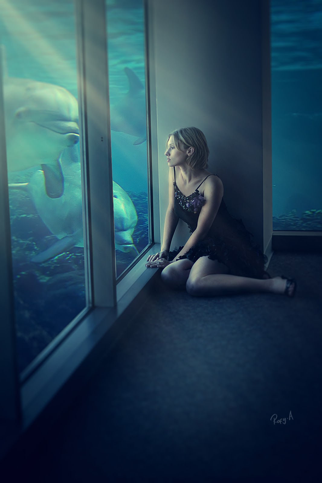 Underwater Effects Photo Editing Tutorial Processing rafy A