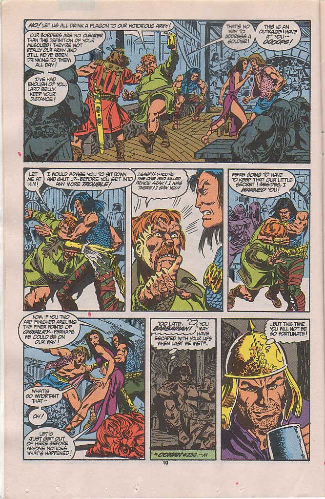 Read online Conan the Barbarian (1970) comic -  Issue #238 - 9