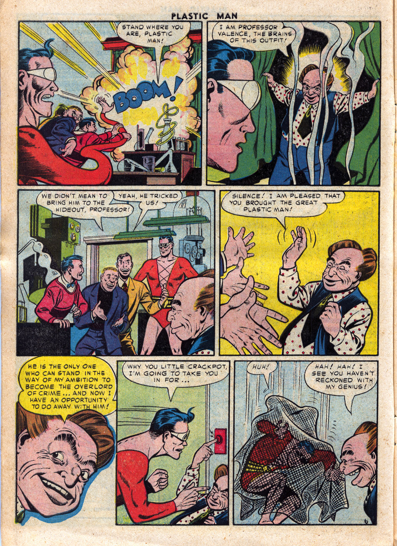 Read online Plastic Man (1943) comic -  Issue #58 - 8