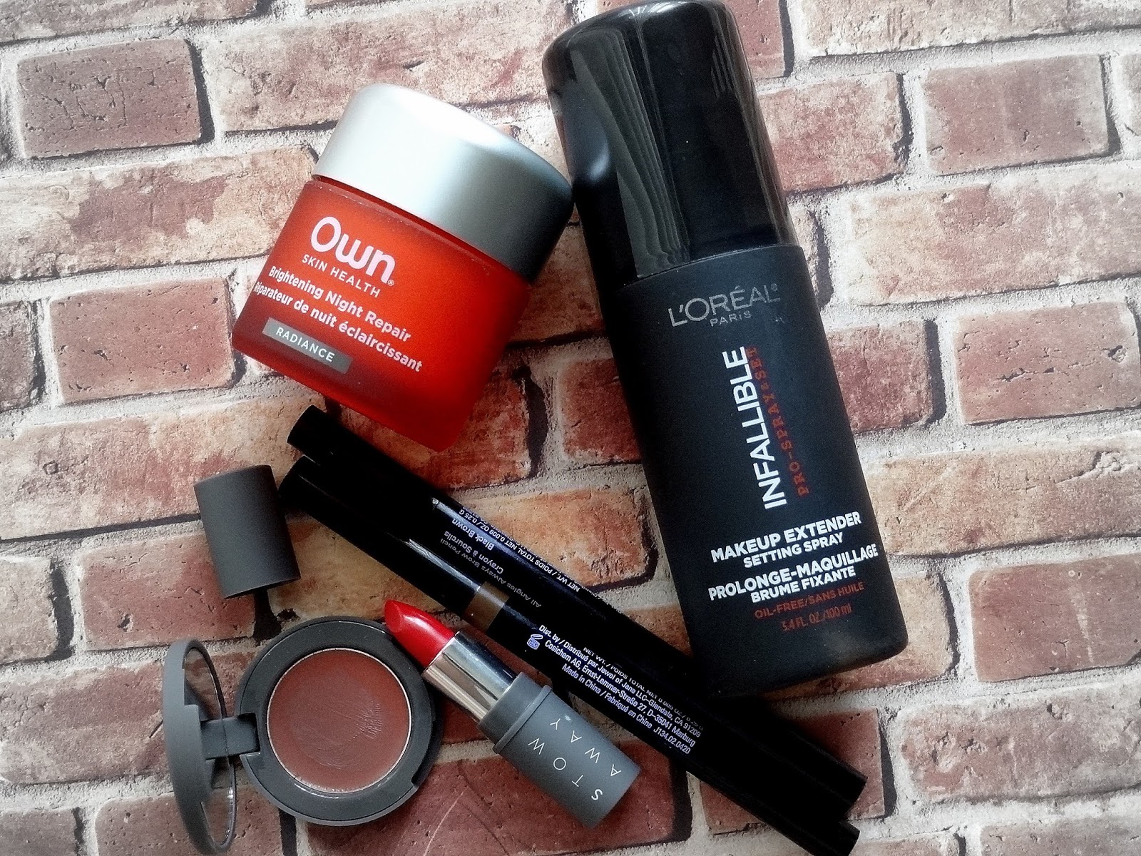 Quick Reviews - Stowaway Cosmetics, L'Oreal, Jane, Own