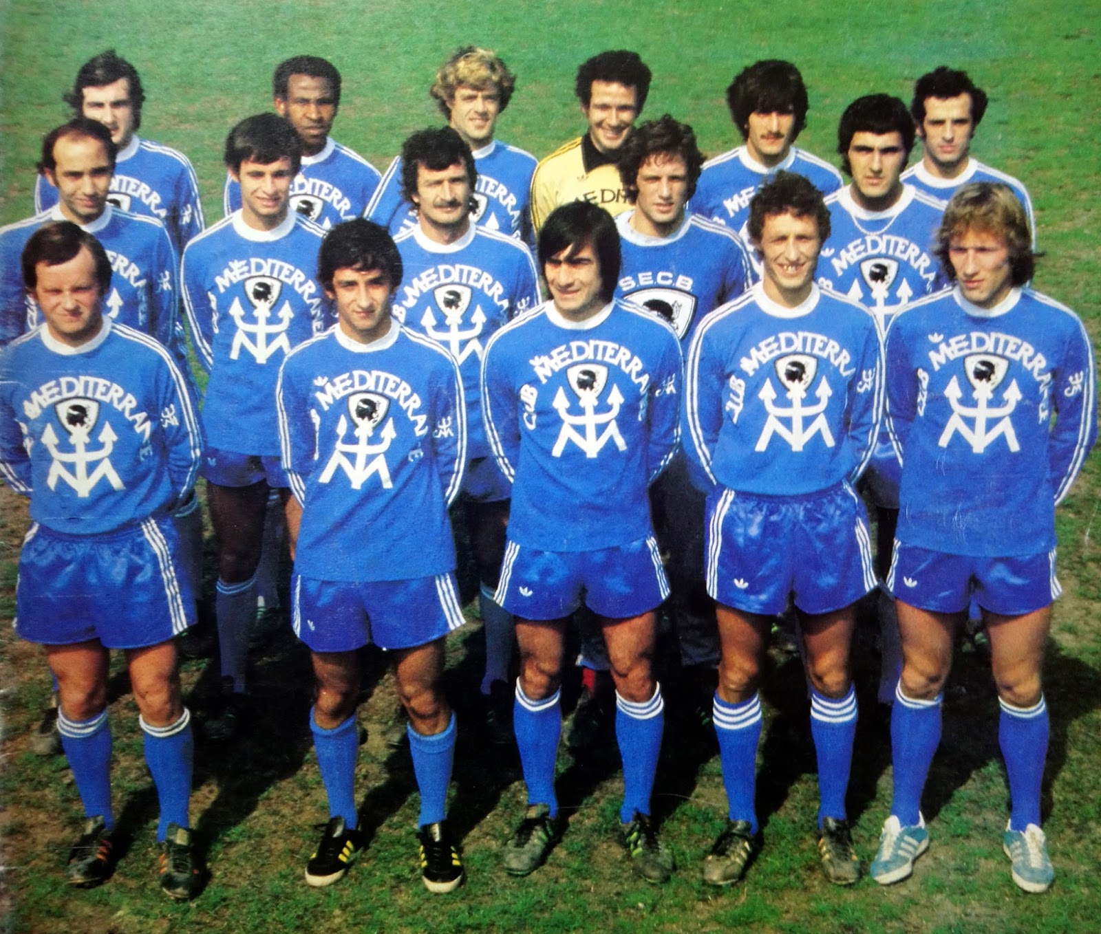 S.E.C BASTIA 197778. By Panini. S.E.C BASTIA 197778. By Panini.