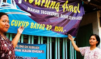 10 warung sedekah di Indonesia