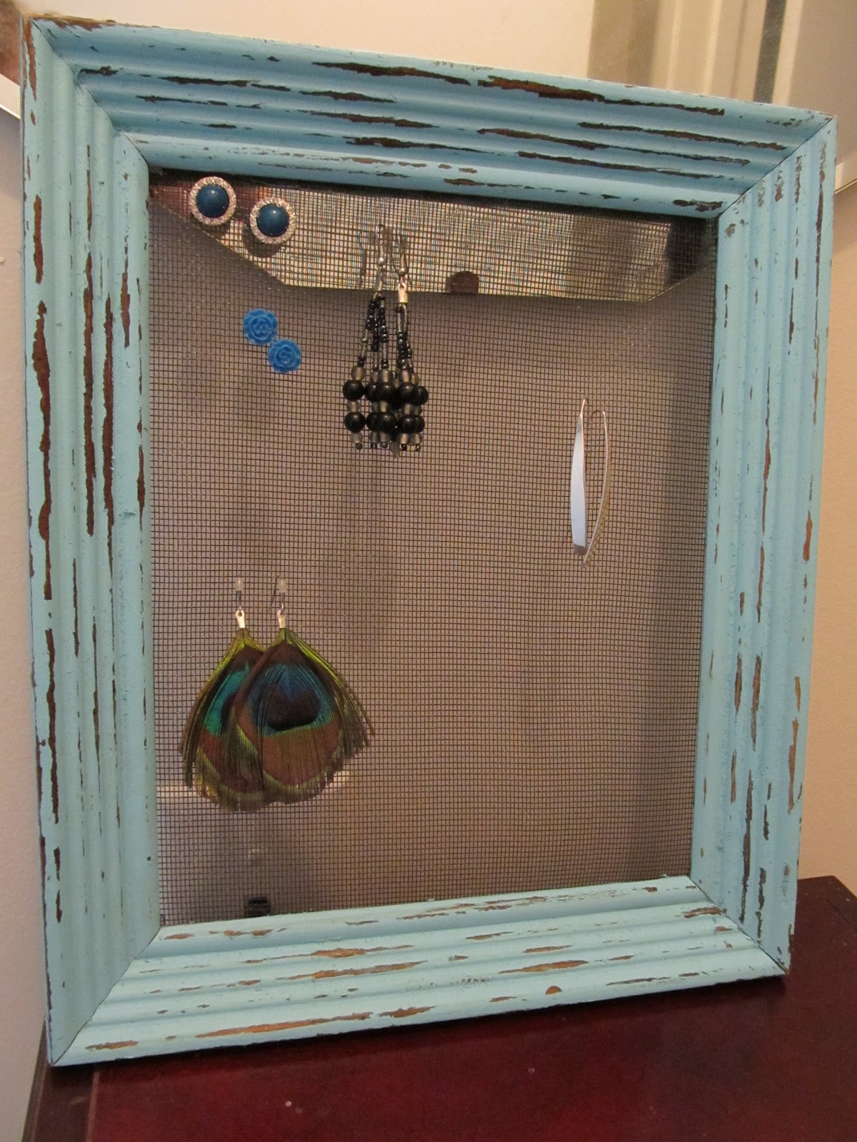 Repurposed Picture Frame