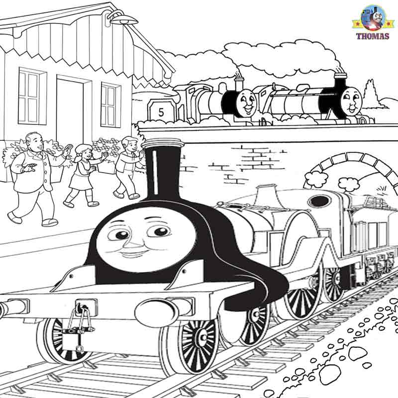 james the train coloring pages - photo #8