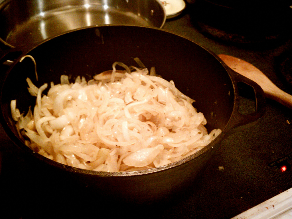 Steak and Whiskey French Onion Soup