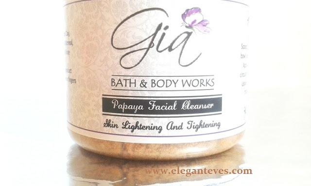  Gia Bath & Body Works Papaya Facial Cleanser