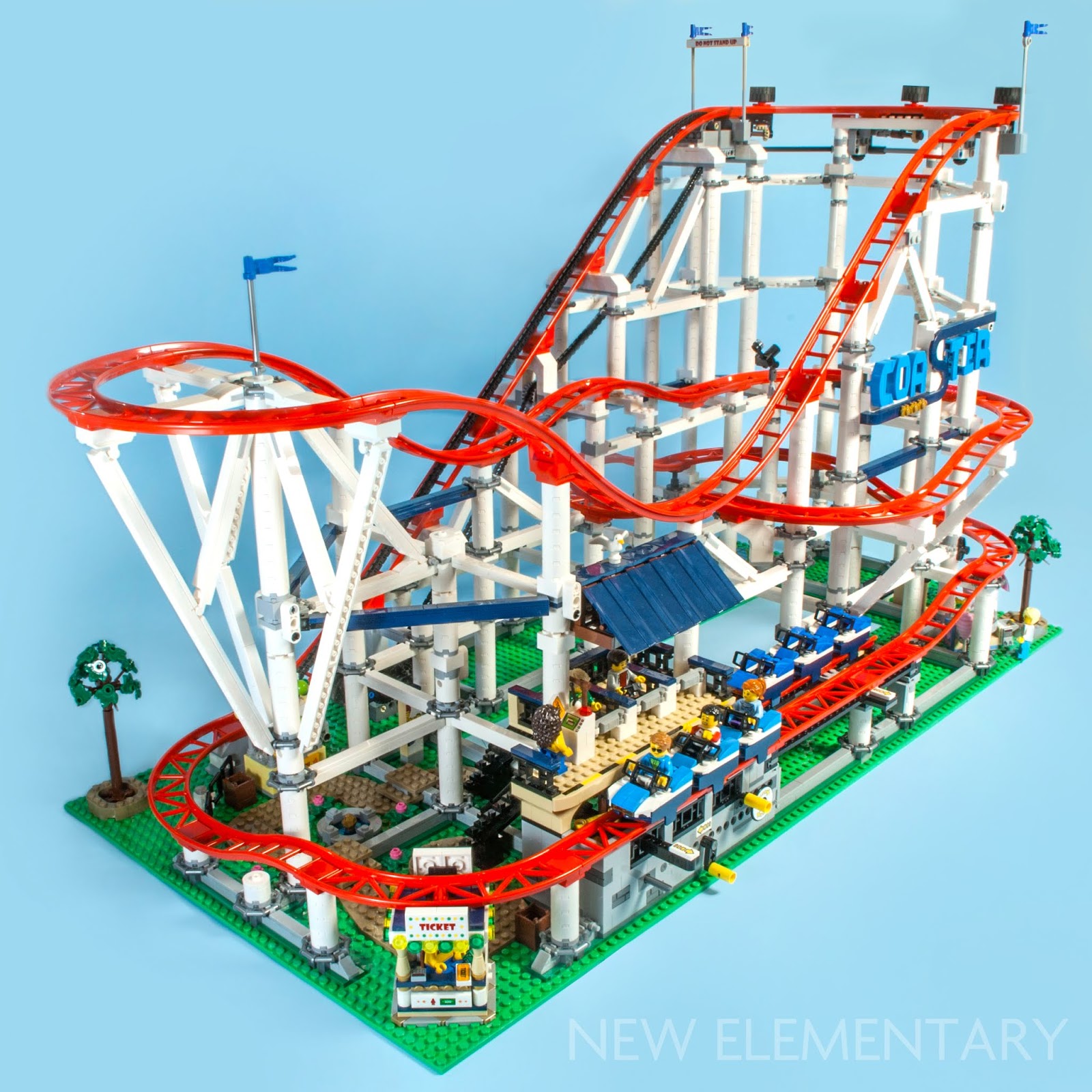 Brand New Custom Creator Roller Coaster 10261 Complete without Original Box 