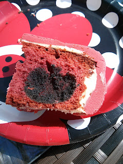 inside cake